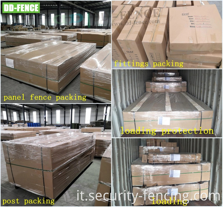 Polverate in polvere Anti Climb 358 recinzioni di alta sicurezza per l'area commerciale dell'aeroporto di Villa